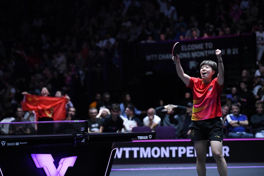 Wang Yidi ve Truls Moregard, WTT Montpellier'de Şampiyon Oldu