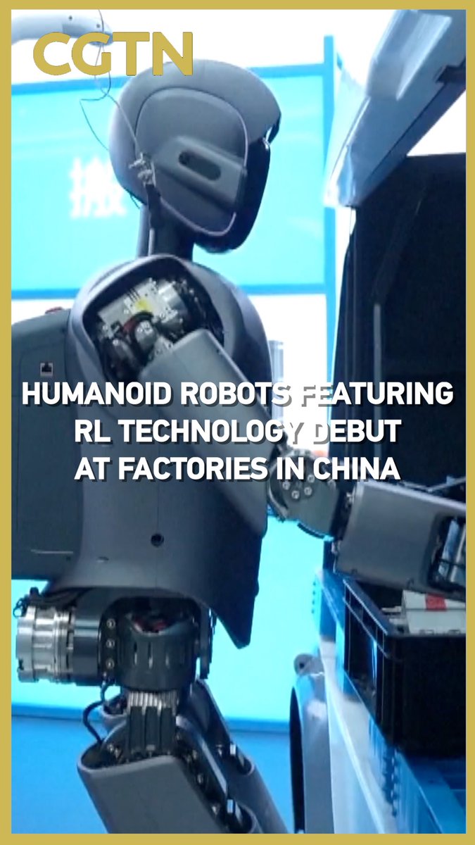 Çin'de Fabrikalarda Yapay Zanlı İnsansı Robotlar Görev Başında