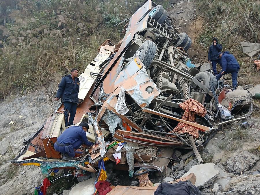 Nepal'de Otobüs Kazası Araştırması