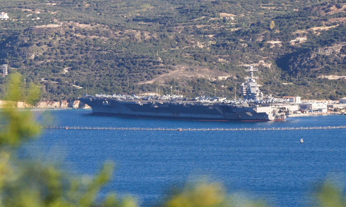 USS Gerald R. Ford Görevde