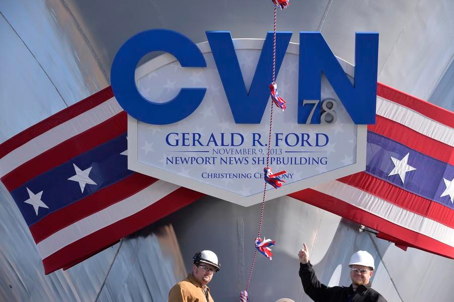 USS Gerald R. Ford İsrail Kıyısında