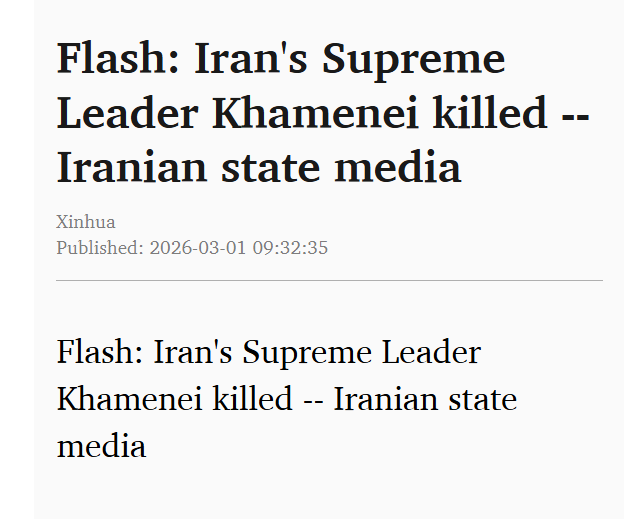 İran Lideri Khamenei Hakkında Şok Gelişme