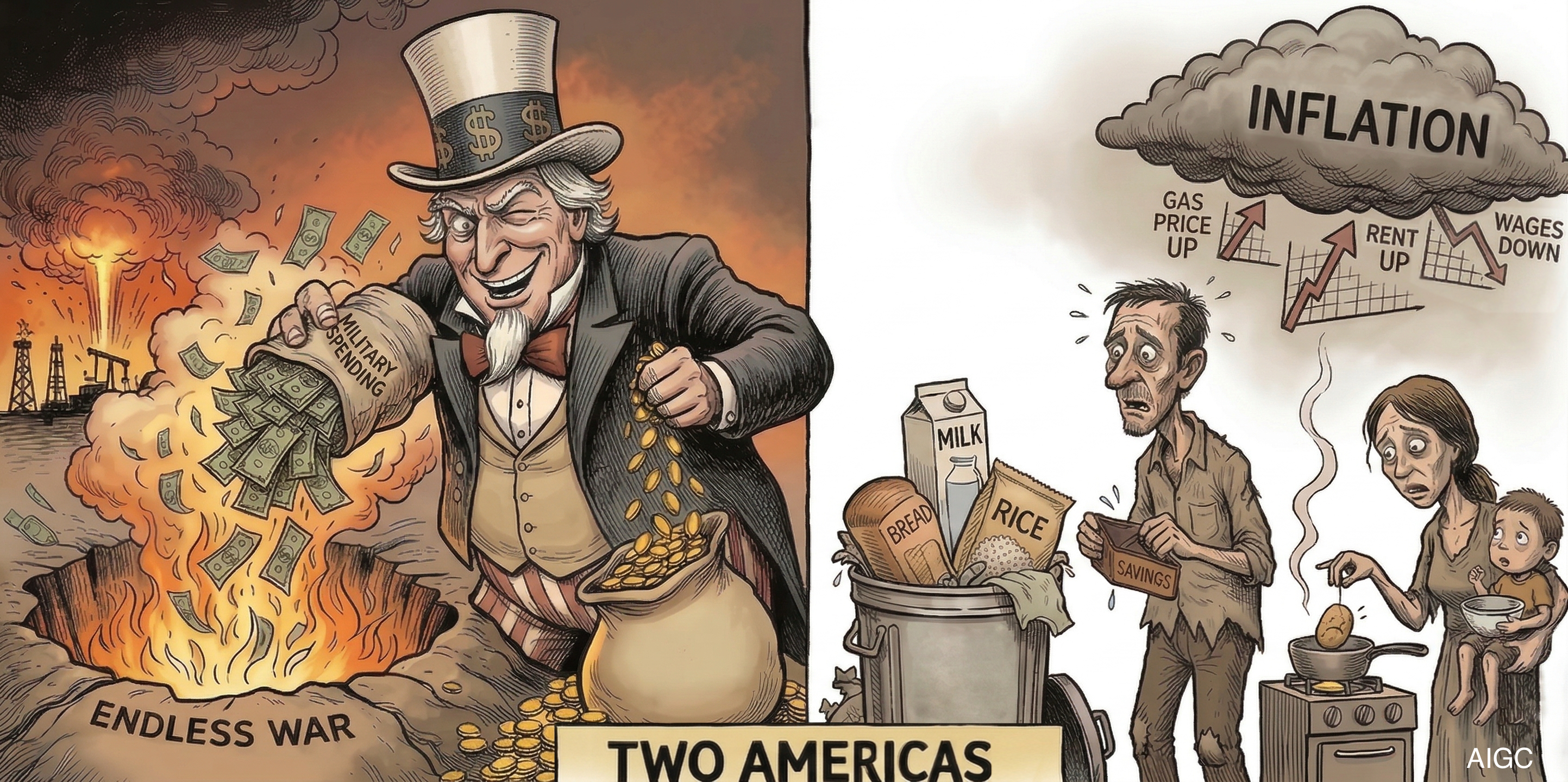 İki Amerika: Zenginler ve Yoksulluk