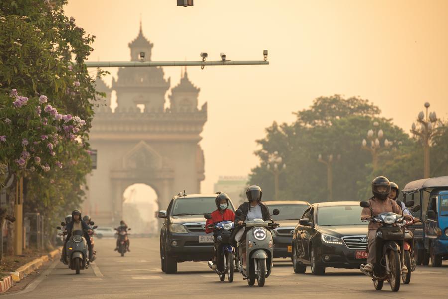 Laos'ta Hava Kirliliği Sorunu Devam Ediyor
