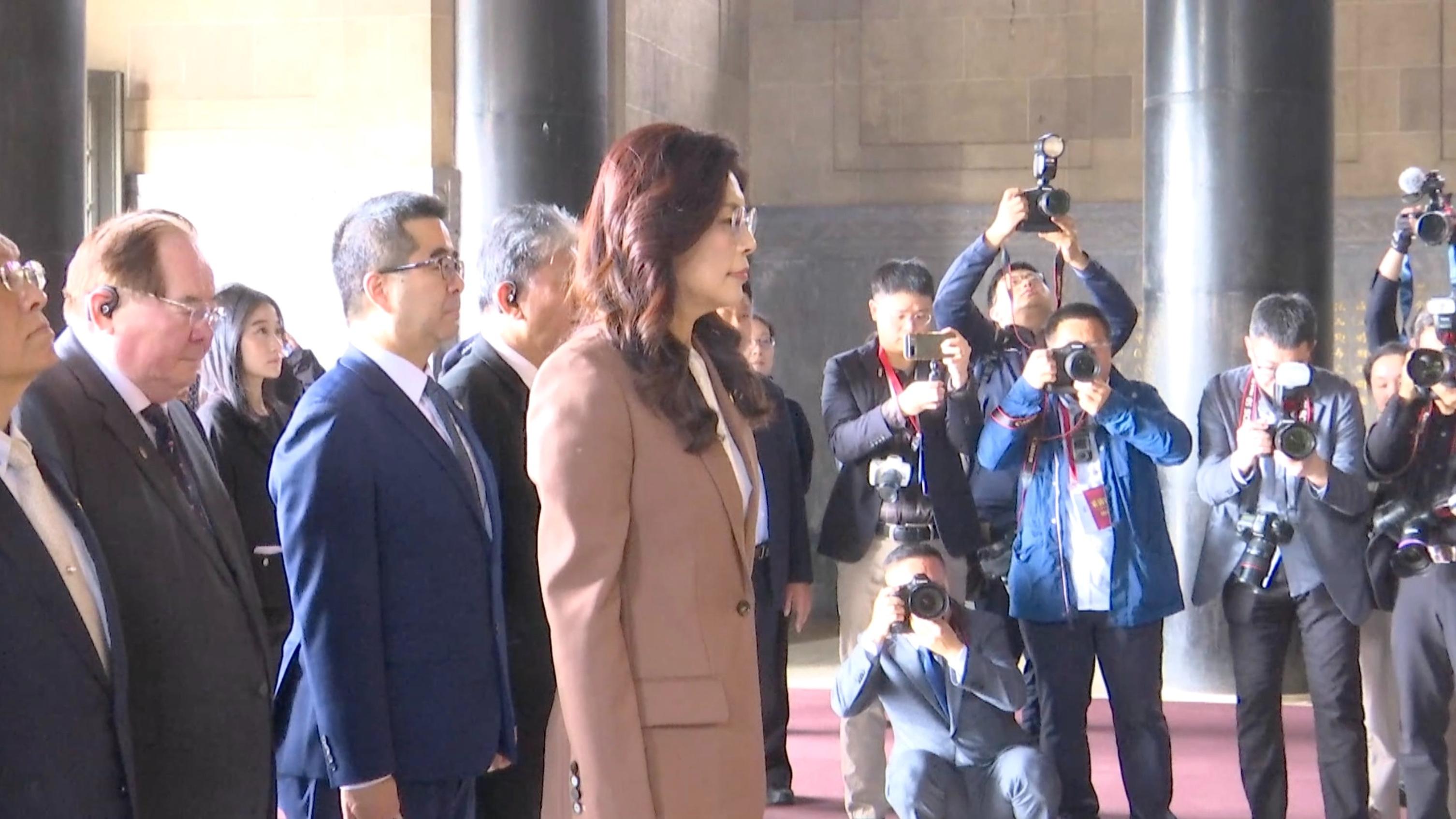 Cheng Li-wun, barış ve refah için ziyaret başlattı