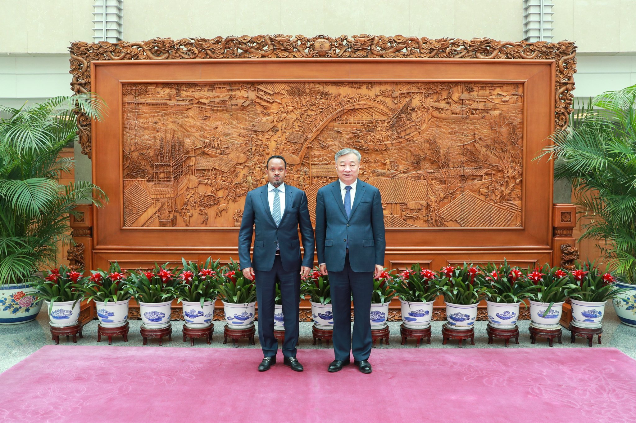 Çin ve Etiyopya'dan İşbirliği Güçlendirme Adımları