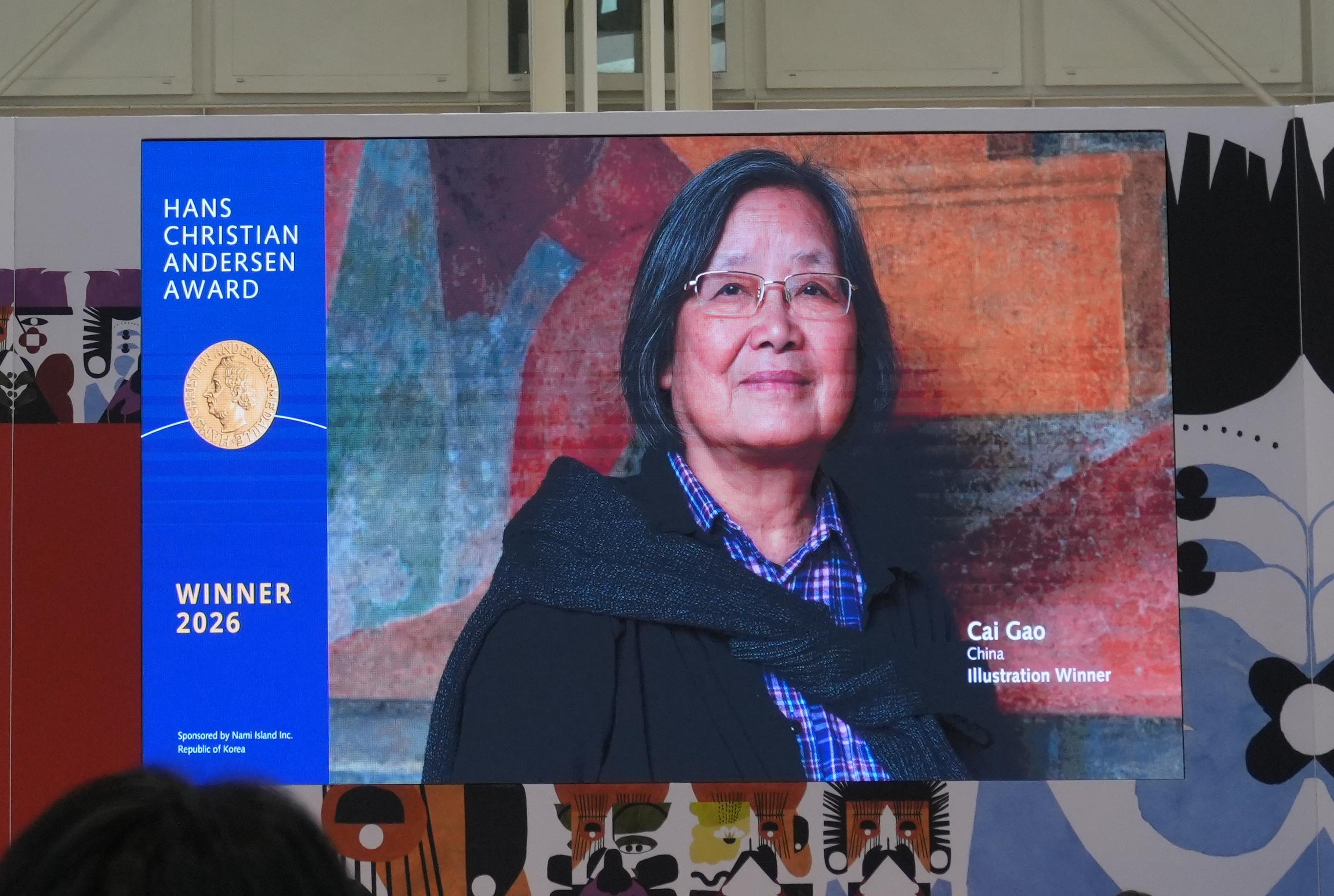 Cai Gao, 2026 Hans Christian Andersen Ödülü'nü Kazandı