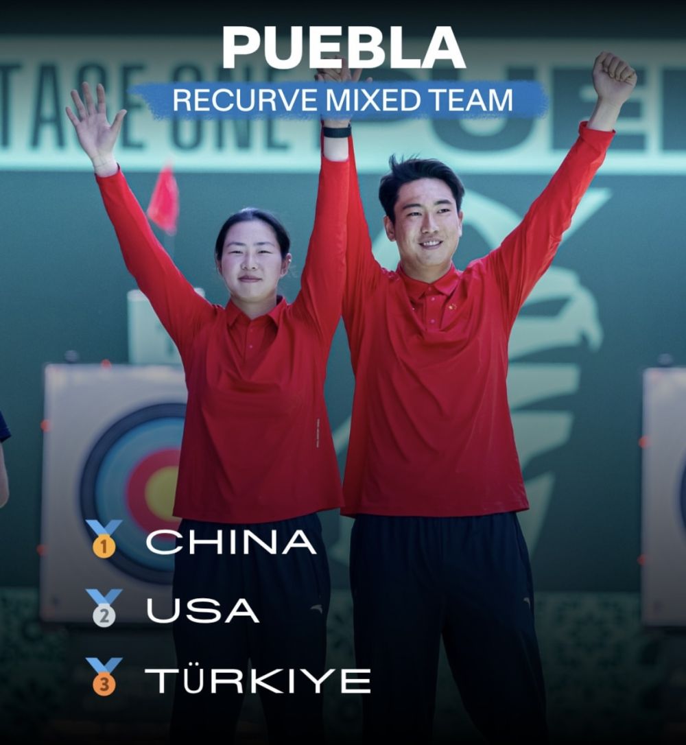 Çin, Okçuluk Dünya Kupası'nda büyük başarı elde etti