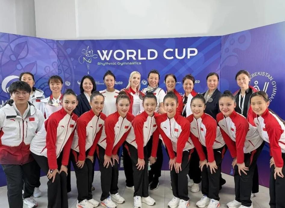 Çin Takımı, Tashkent'te Ritmik Jimnastik Dünya Kupası'nı Kazandı
