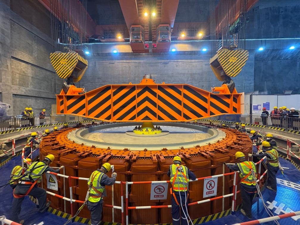 Çin'deki Lawa Hidroelektrik Santrali'nde Önemli Gelişme