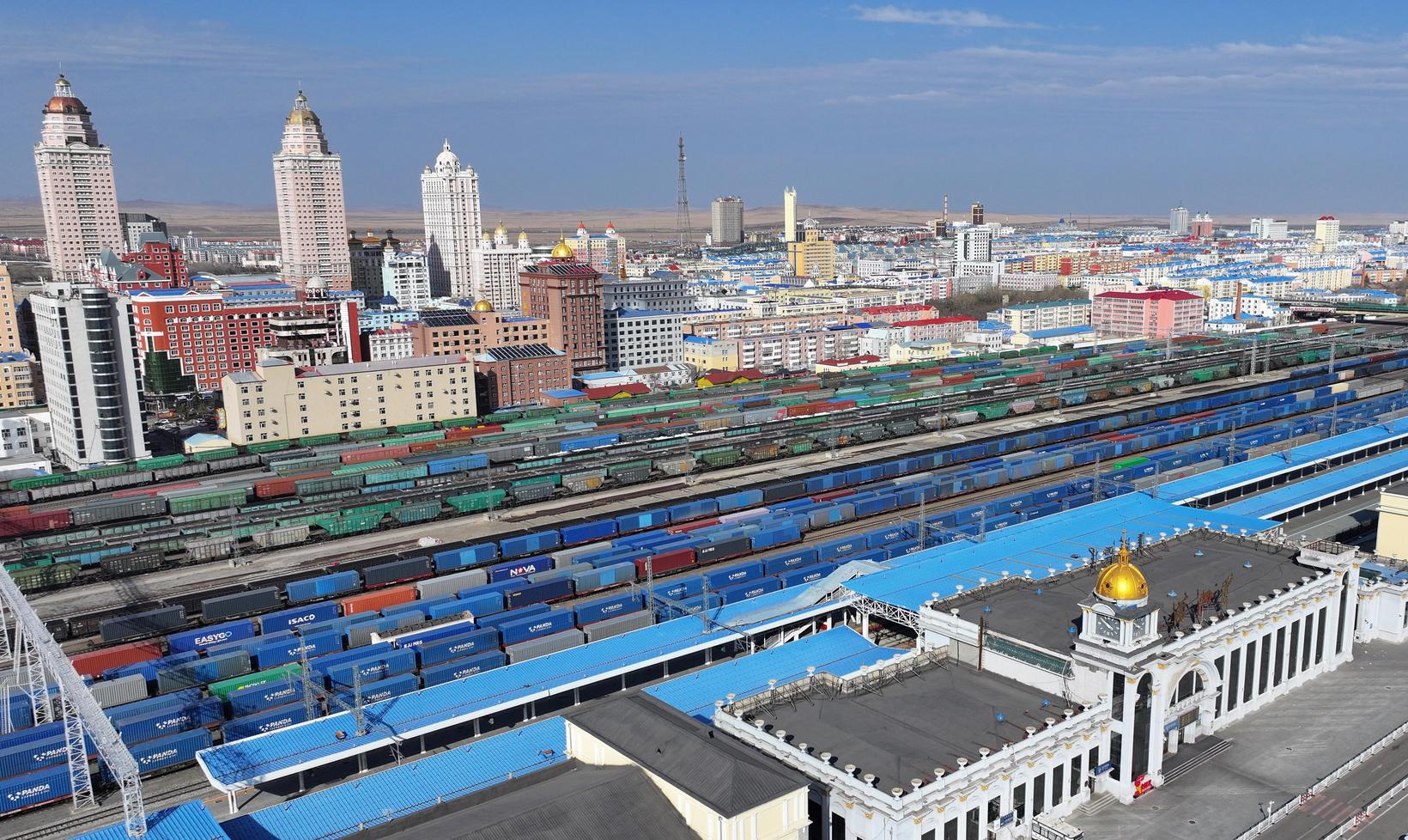 Çin-Avrupa Demiryolu İfade Hacmi Artış Gösterdi