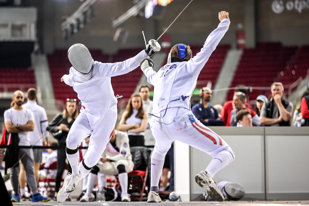 Üç Çinli Eskrimci Budapeşte'de Başarı Elde Etti