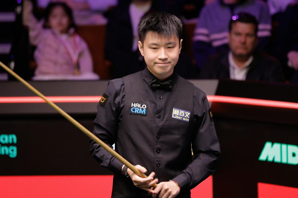 Zhao Xintong, Snooker Dünya Şampiyonası'nda İlerledi