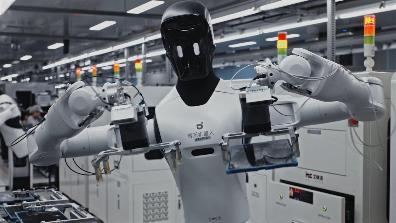 Nanchang Fabrikasında İnsan Benzeri Robotların Rolü