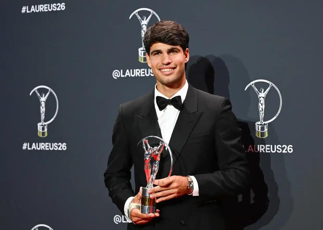 Carlos Alcaraz, Laureus'ta Yılın Sporcularından Biri Seçildi
