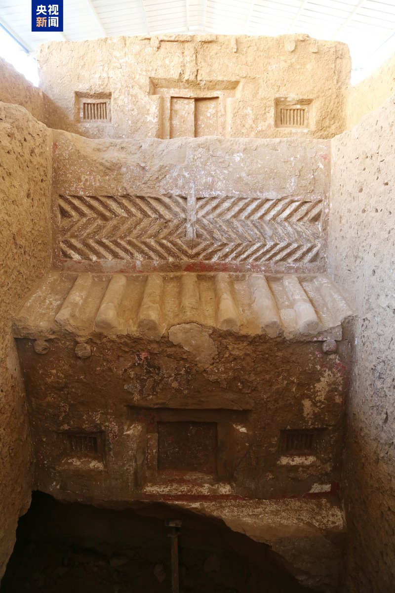 Shaanxi'de 4. yüzyıla ait büyük mezar bulundu