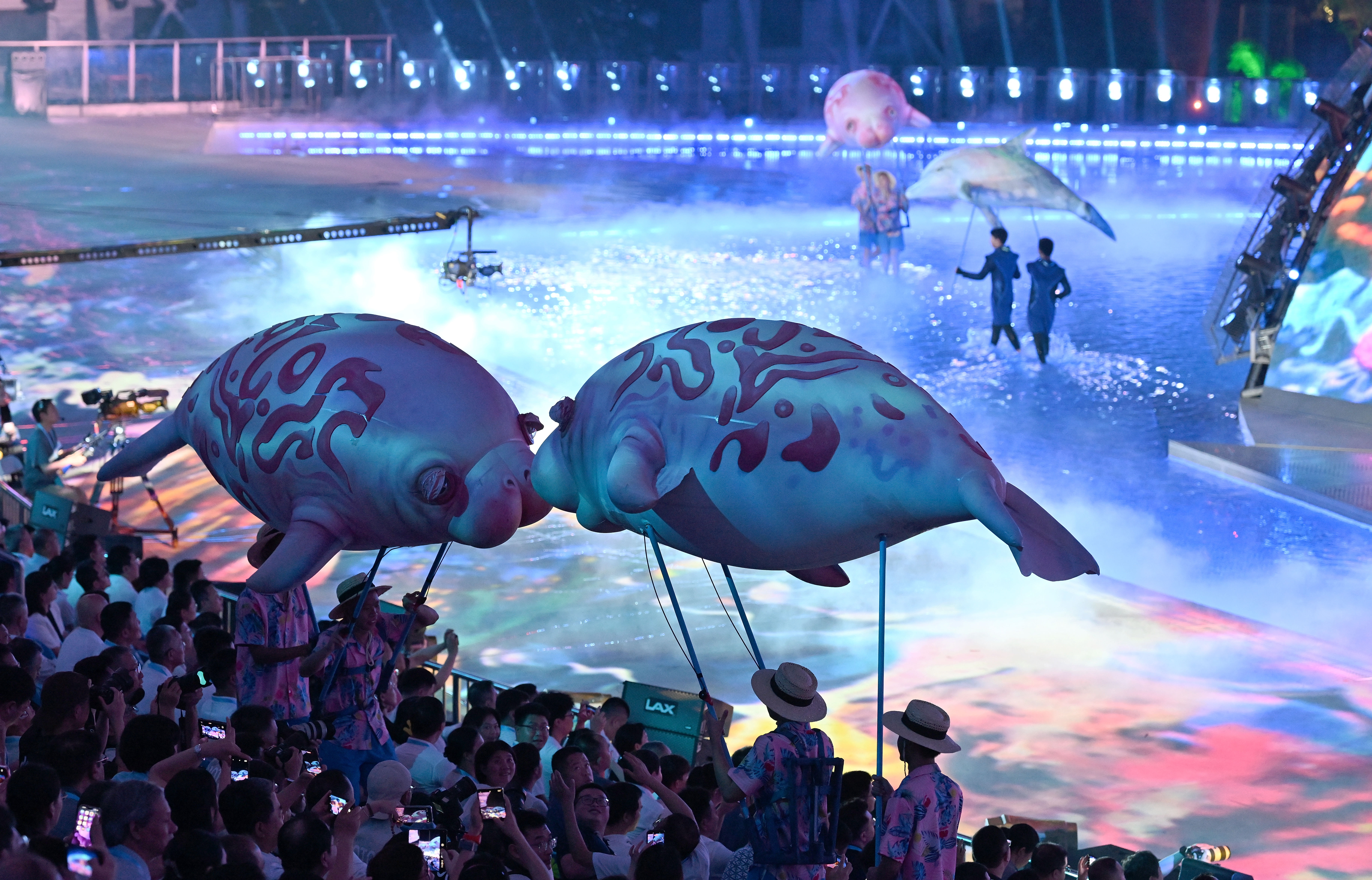 6. Asya Plaj Oyunları'nda Büyüleyici Açılış Töreni