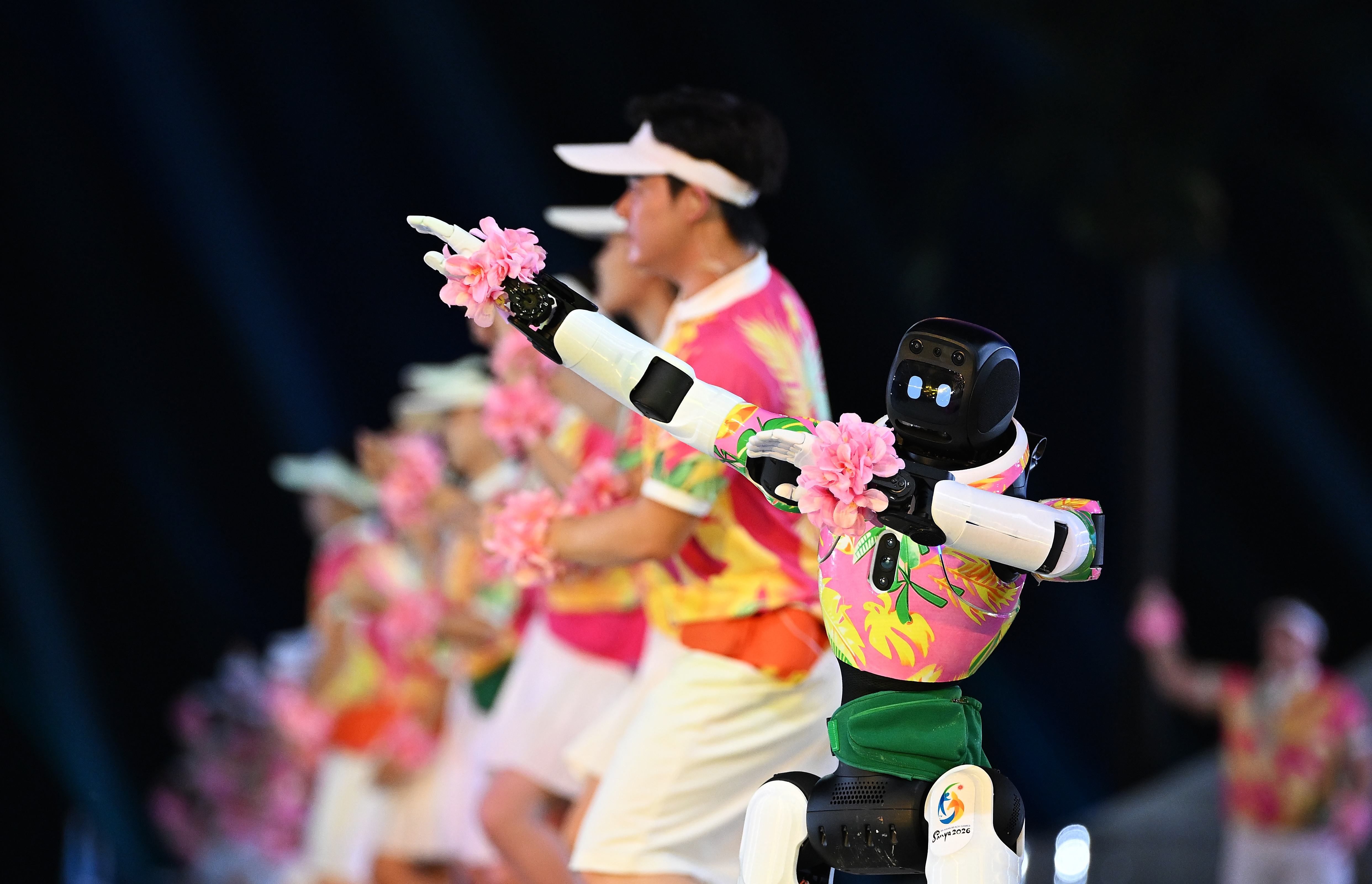 Asya Plaj Oyunları'nda Robotlar Gezi Rehberliği Yaptı