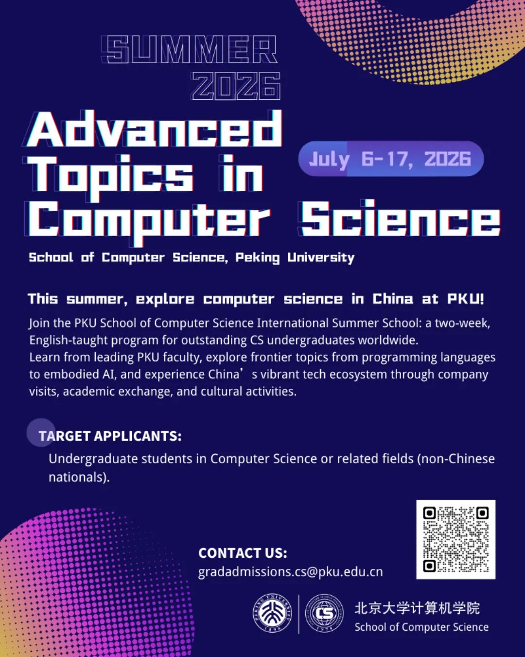 Peking Üniversitesi Yaz Okulu 2026 için Başvurular Açıldı