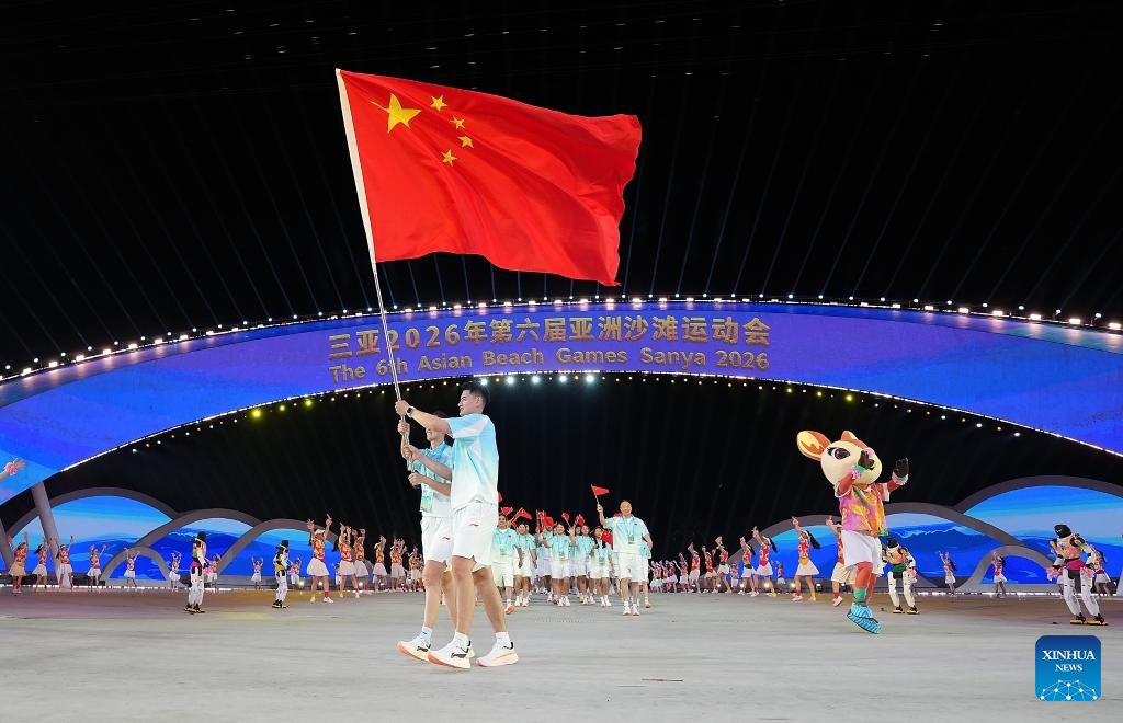 6. Asya Plaj Oyunları Sanya'da Başladı