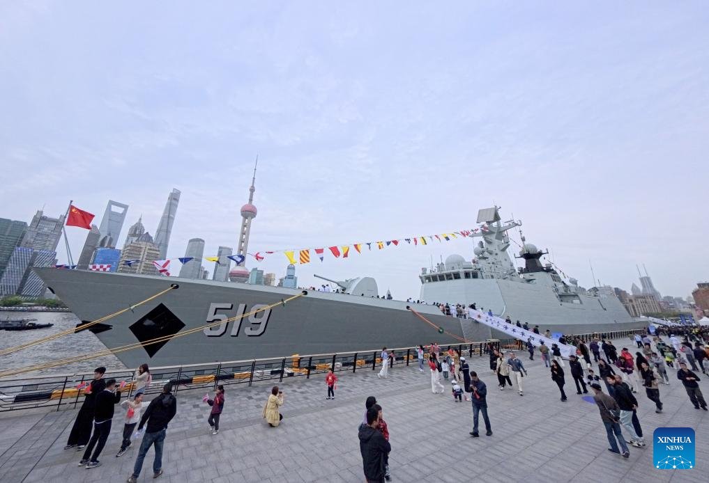 Çin Donanması'nın 77. Yılı Kutlandı