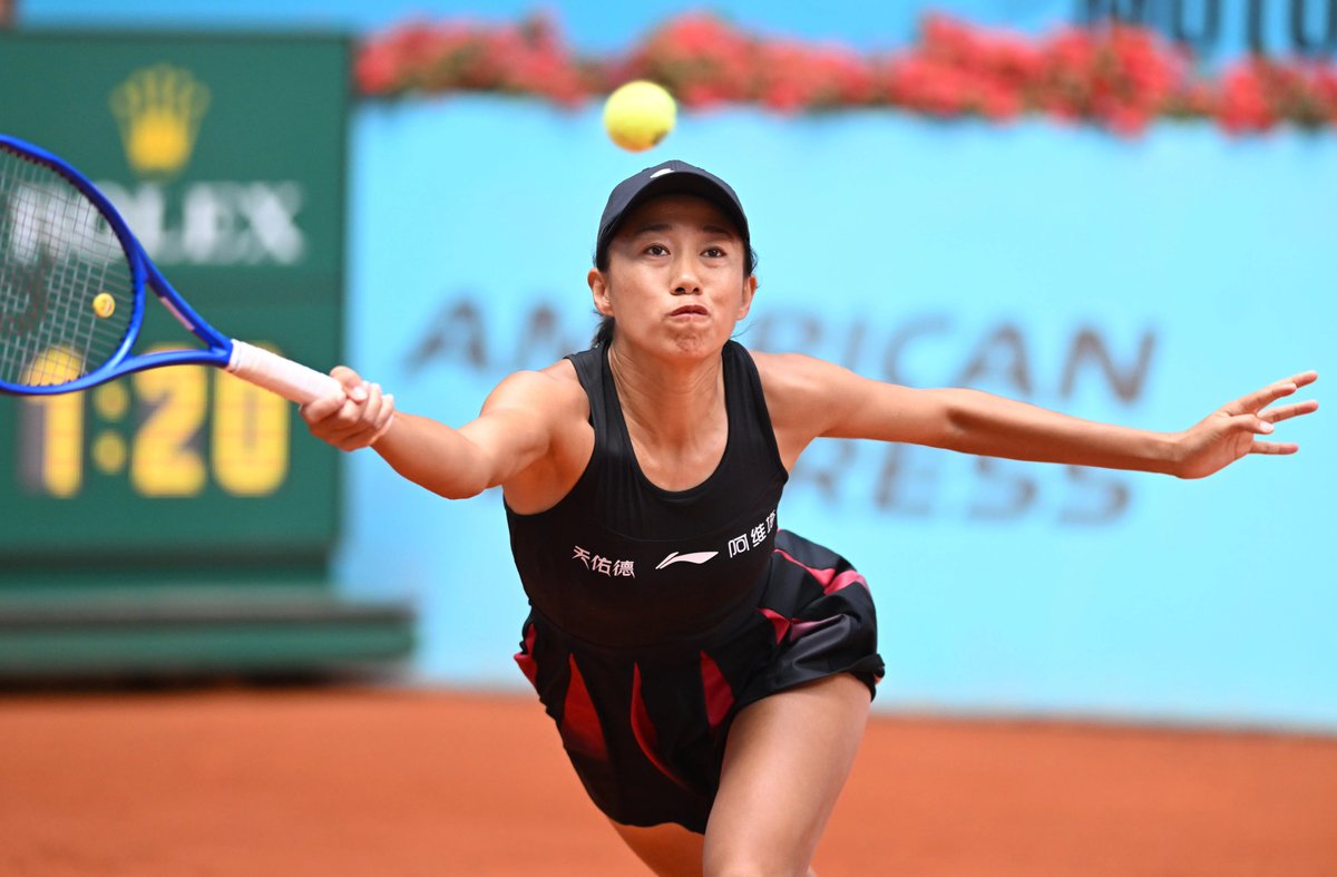 Zhang Shuai, Madrid Open'da İkinci Tura Yükseldi