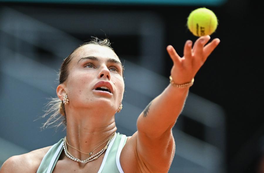 Madrid Open'da Sabalenka, zaferle başladı