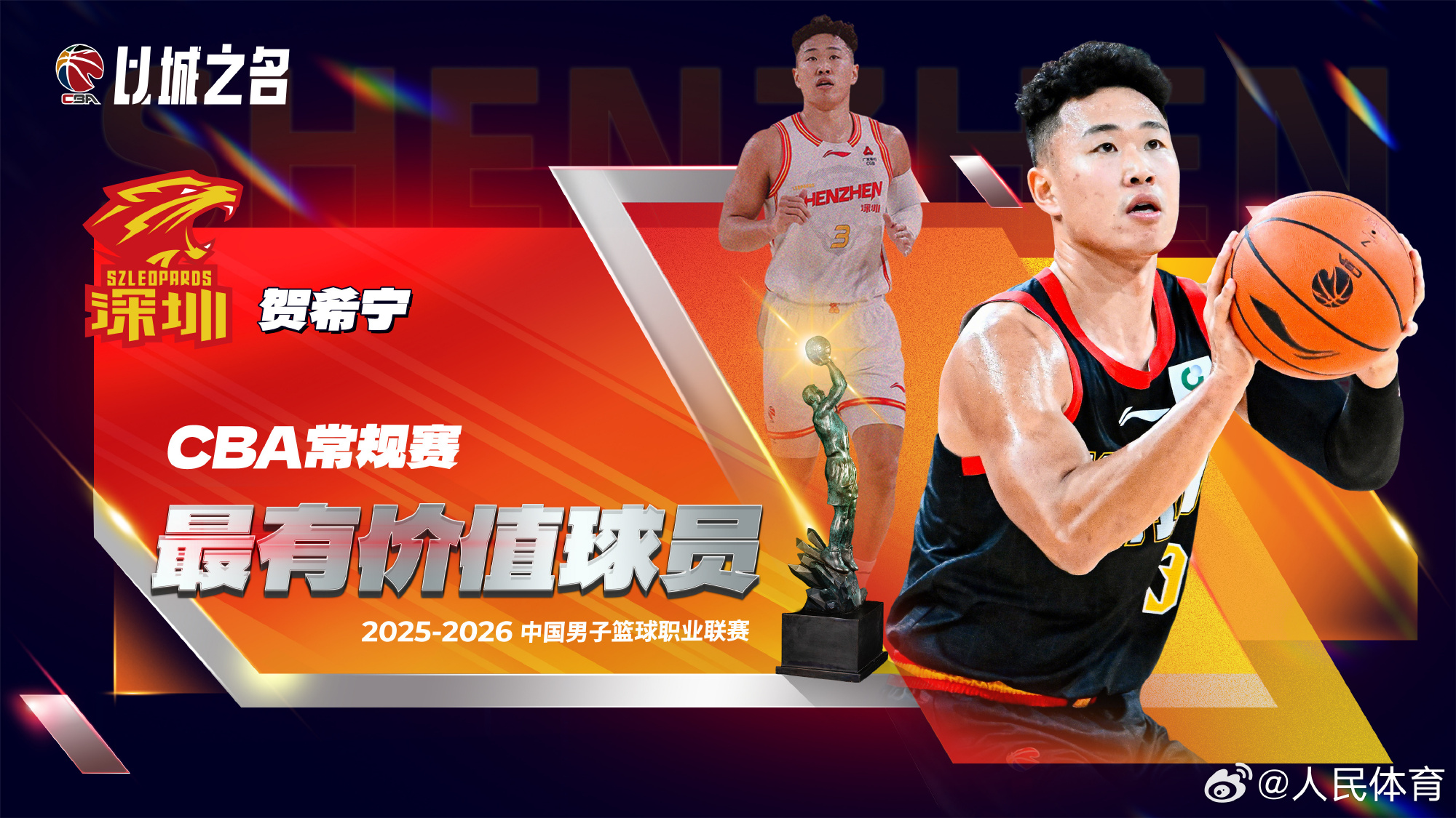 He Xining, 2025-2026 CBA Sezonu MVP'si Seçildi