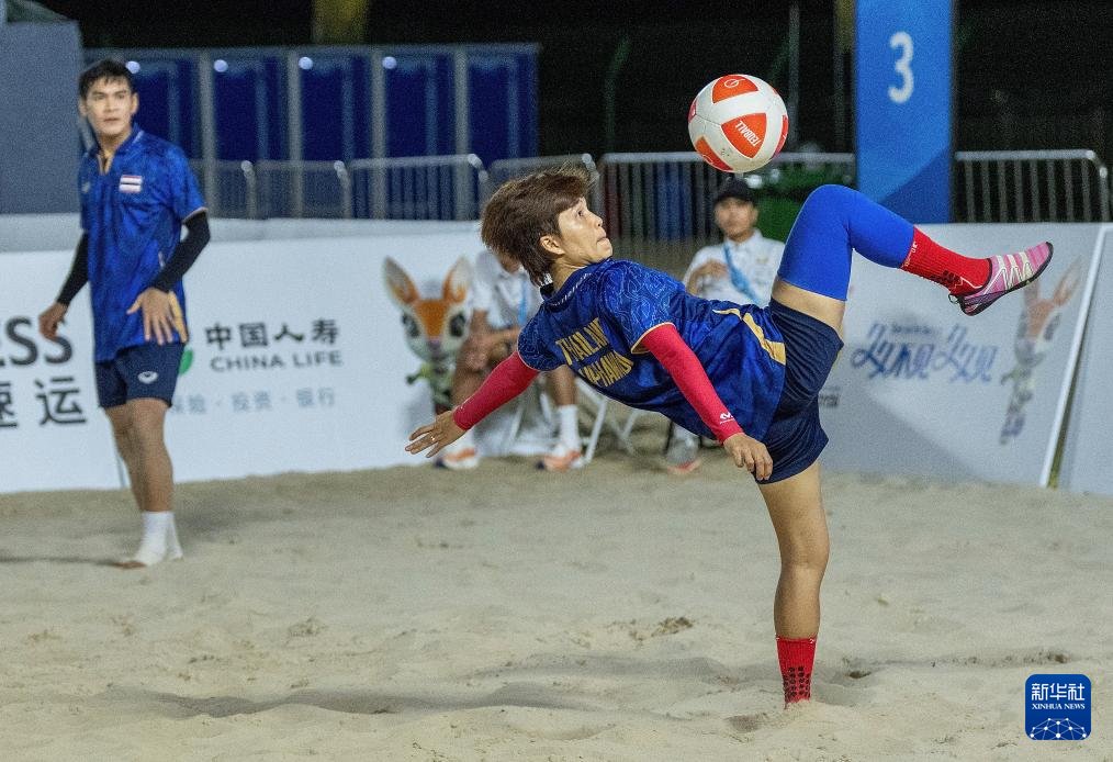 2026 Asya Plaj Oyunları'nda Plaj Teqball Dikkat Çekiyor