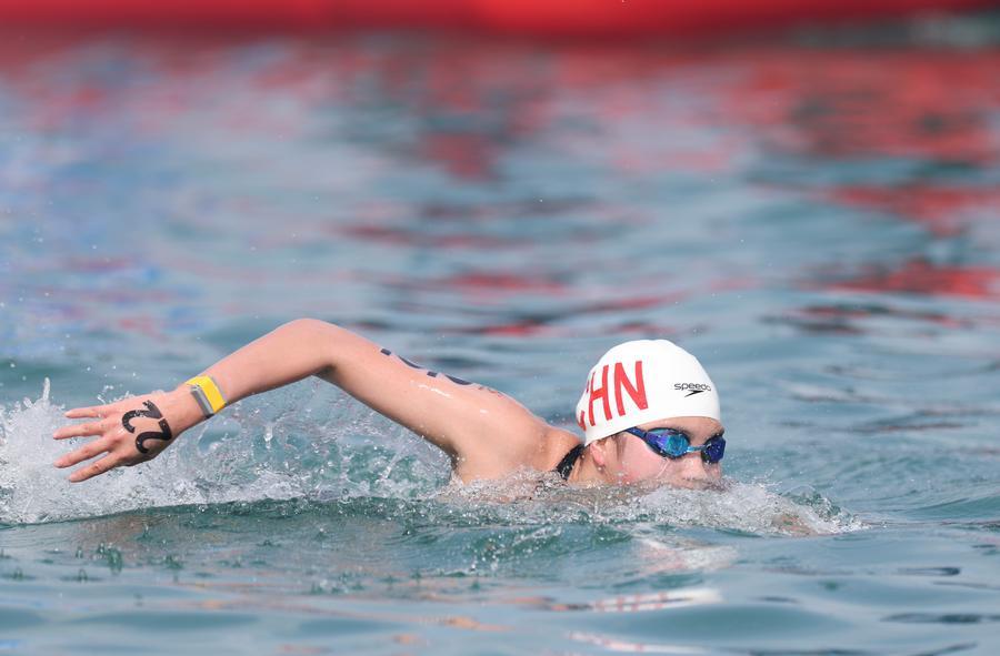 Çin, Sanya'da Açık Su Yüzme Altın Madalyalarını Kazandı