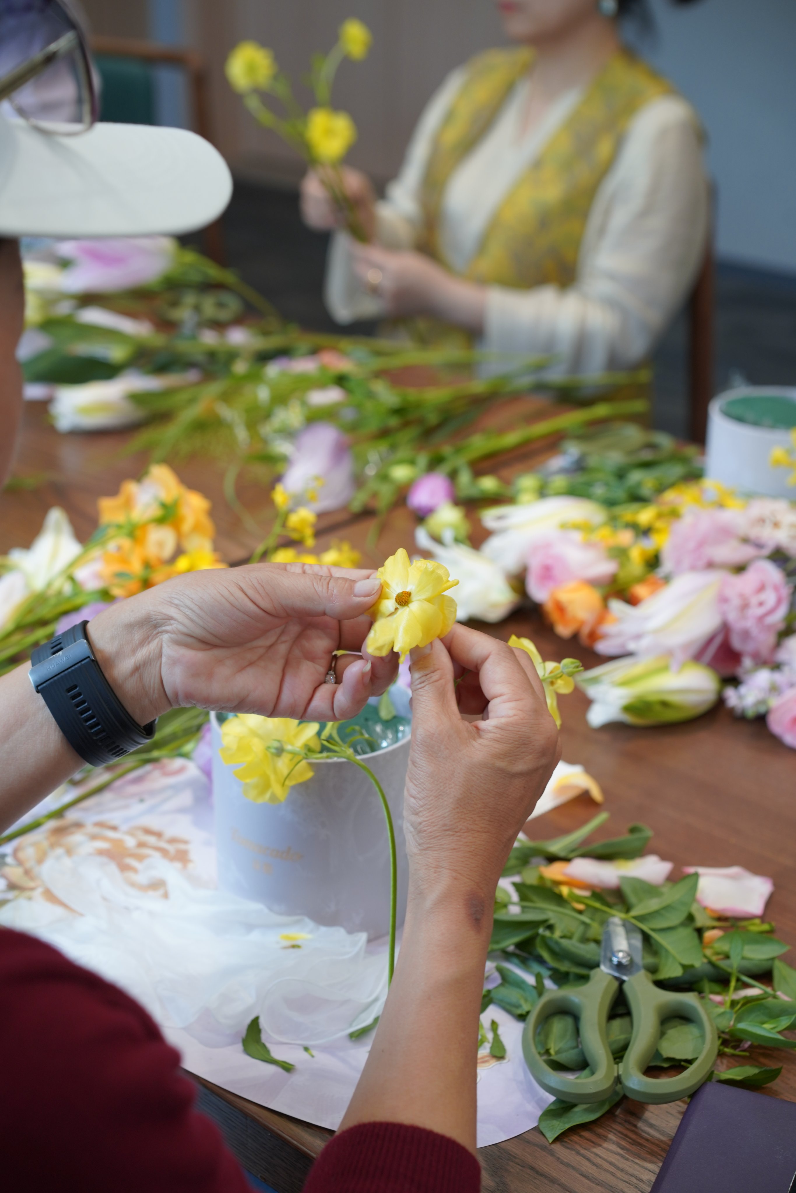 PKU'de Çiçek Atölyesi ile Yaratıcılık Zirveye Çıktı