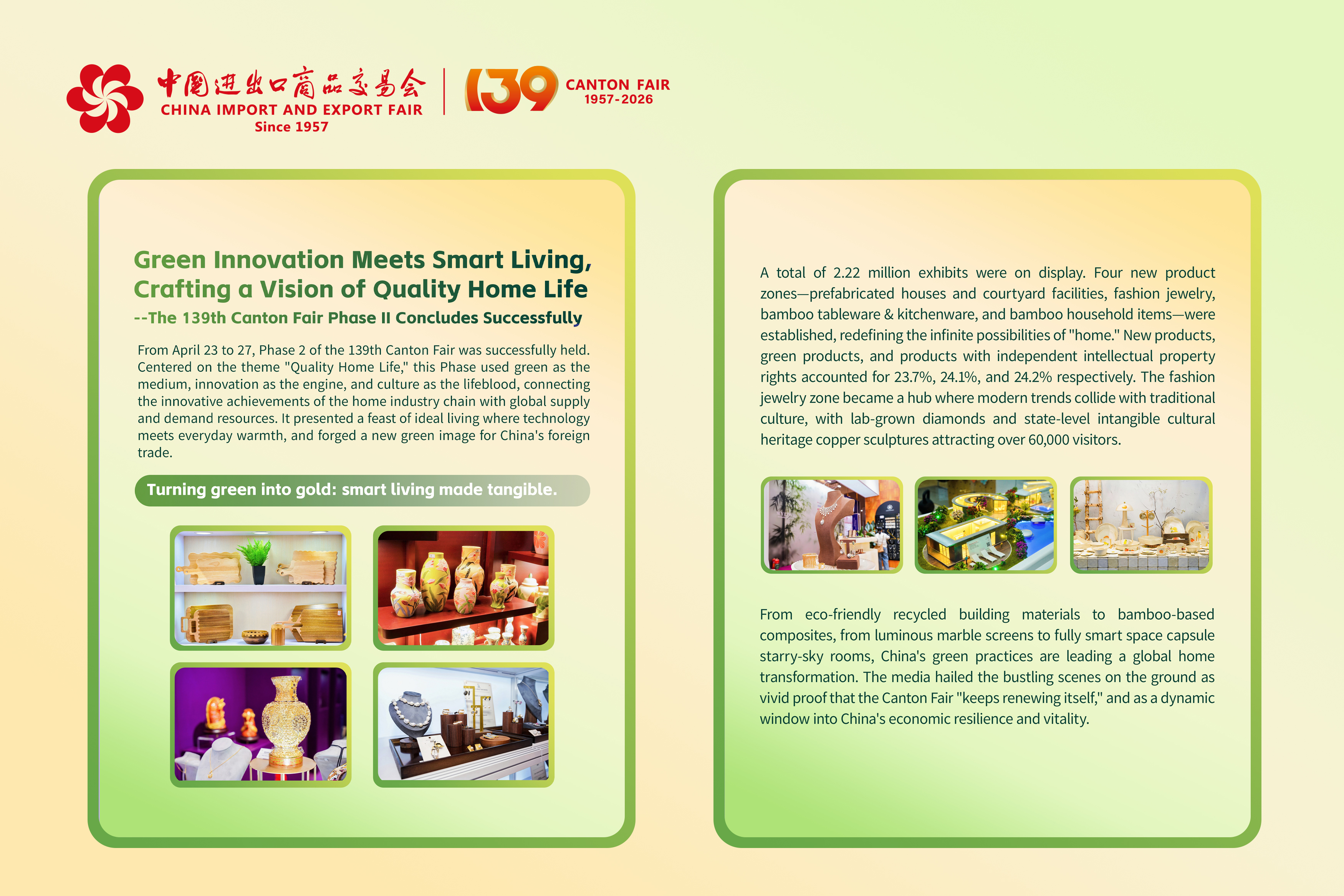 139. Çin İthalat İhracat Fuarı Başarıyla Tamamlandı