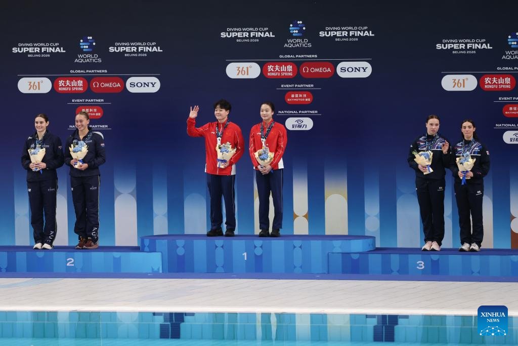 Çin, 2026 Dünya Su Sporları'nda büyük bir başarı elde etti