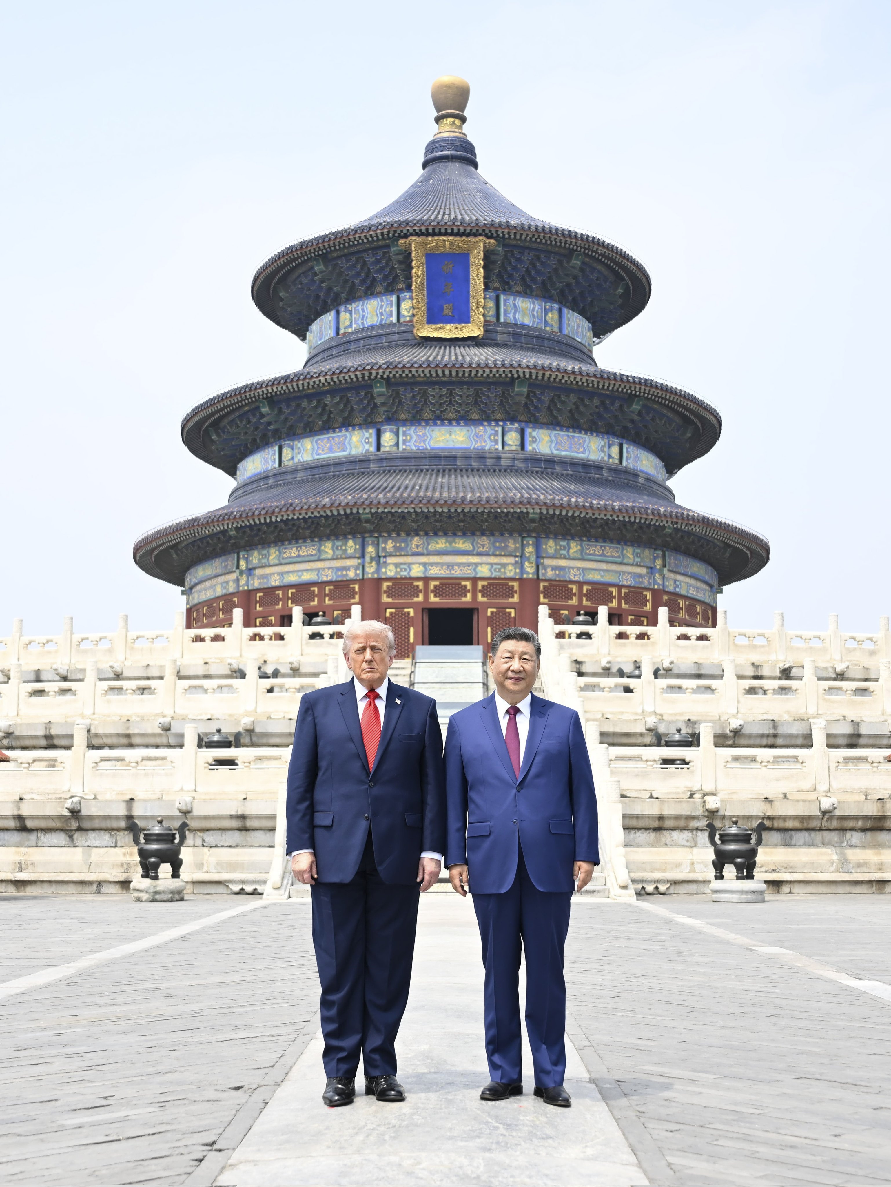 Xi Jinping ve Trump, Göğün Tapınağı'nı Ziyaret Etti