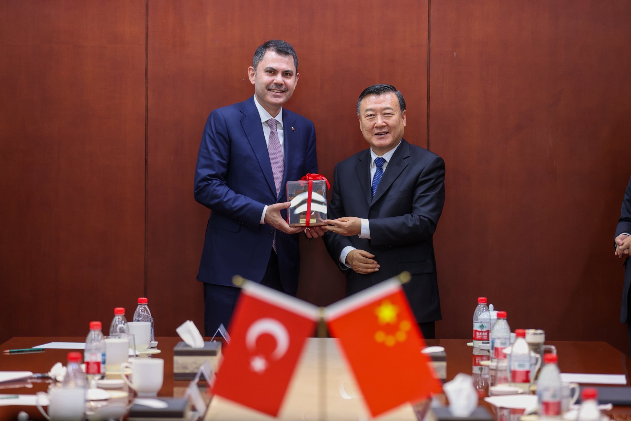 Murat Kurum, Çinli Bakan ile İşbirliği Görüşmesi Yaptı