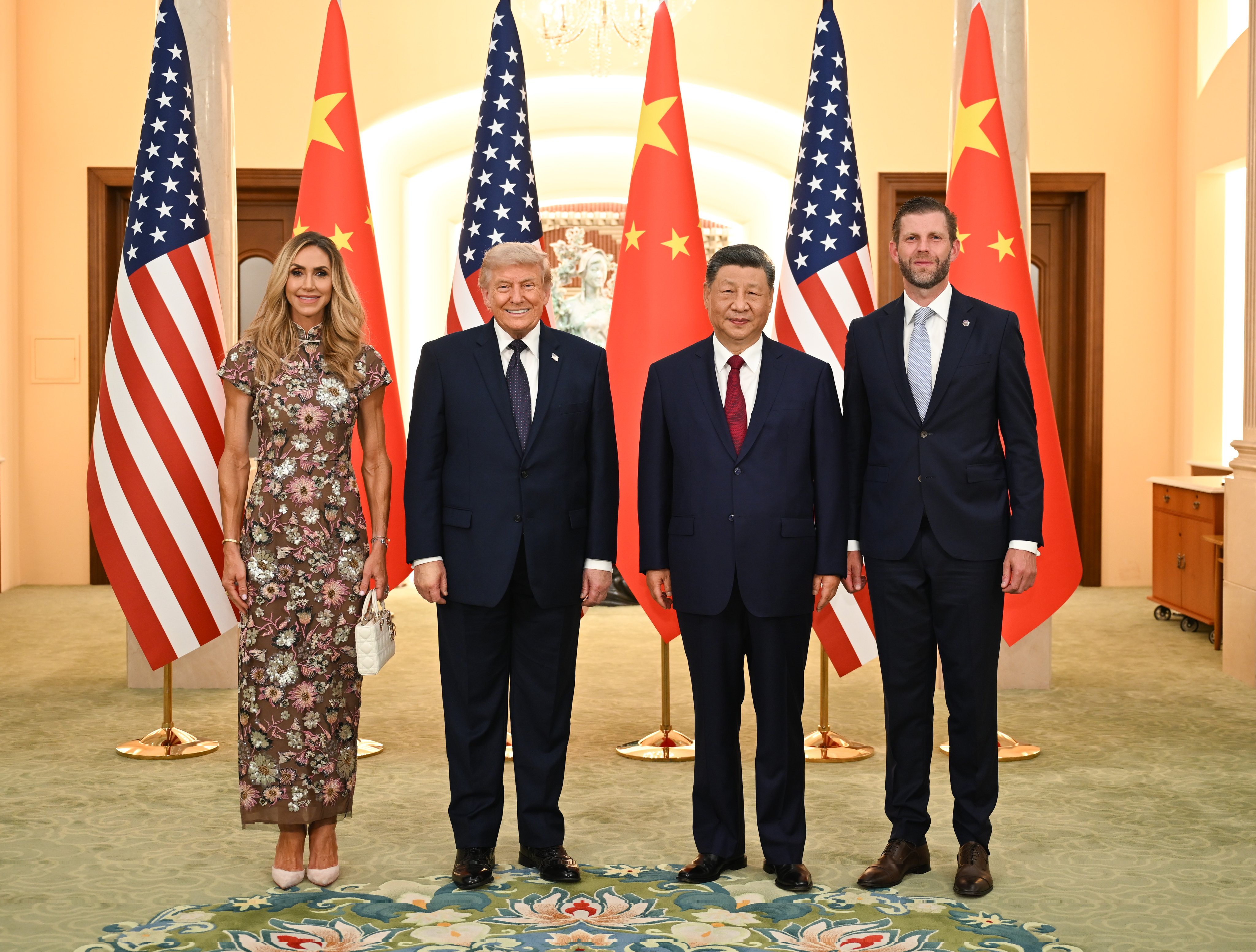 Başkan Xi, Başkan Trump için karşılama yemeği düzenledi