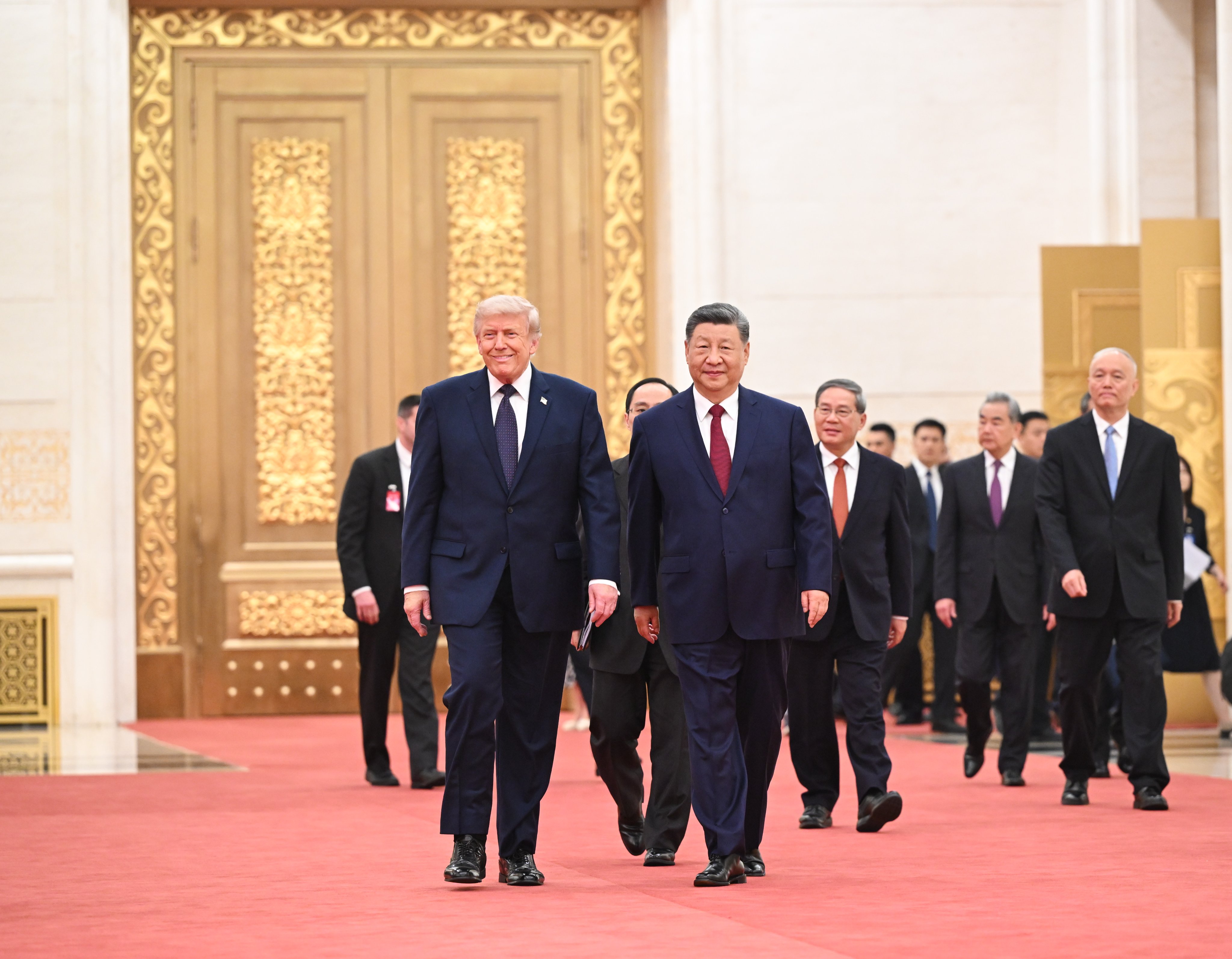 Xi, Trump için onur verici bir ziyafet düzenledi