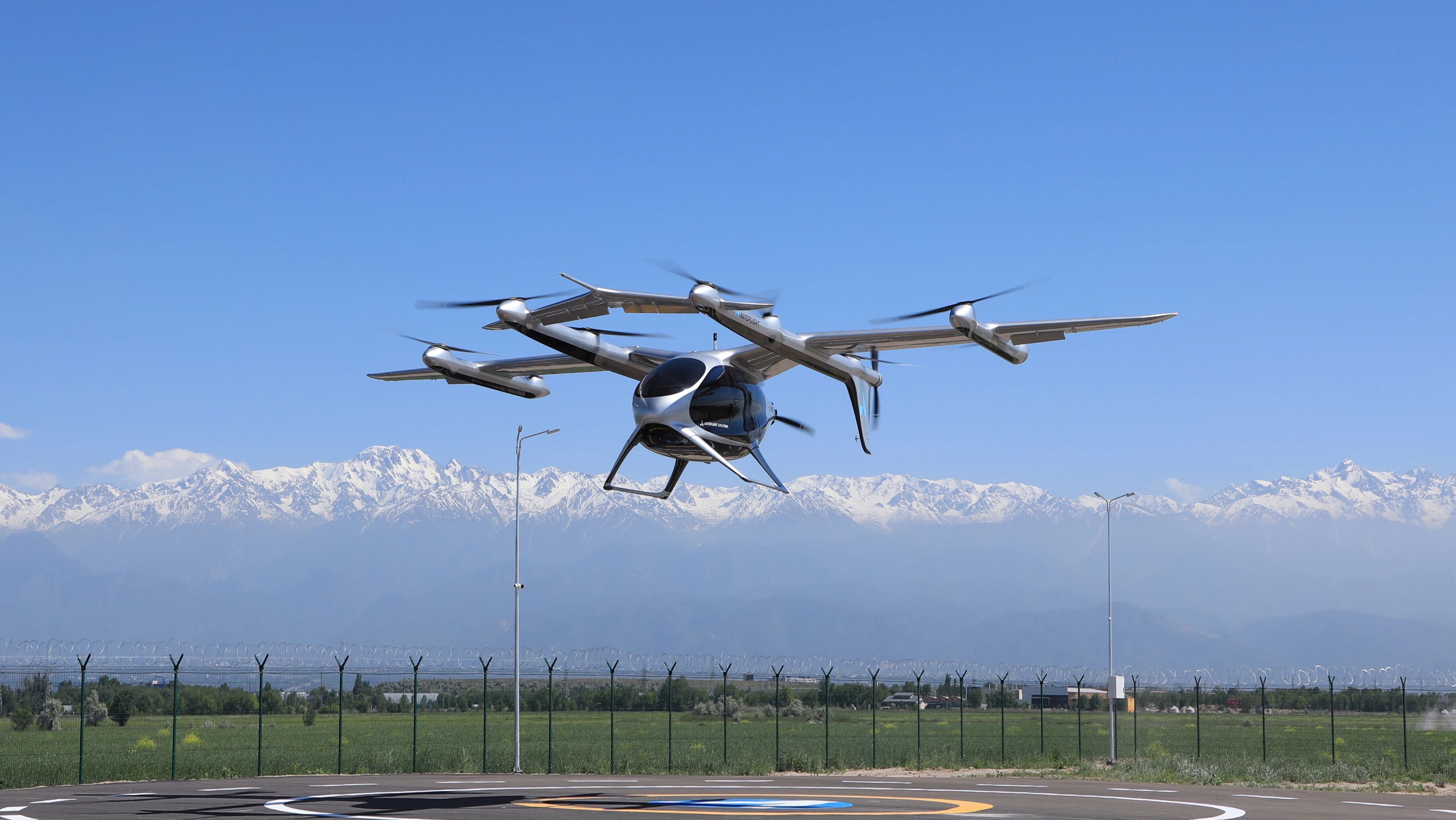 Kazakhstan'da İlk Büyük eVTOL Uçuşu Gerçekleşti
