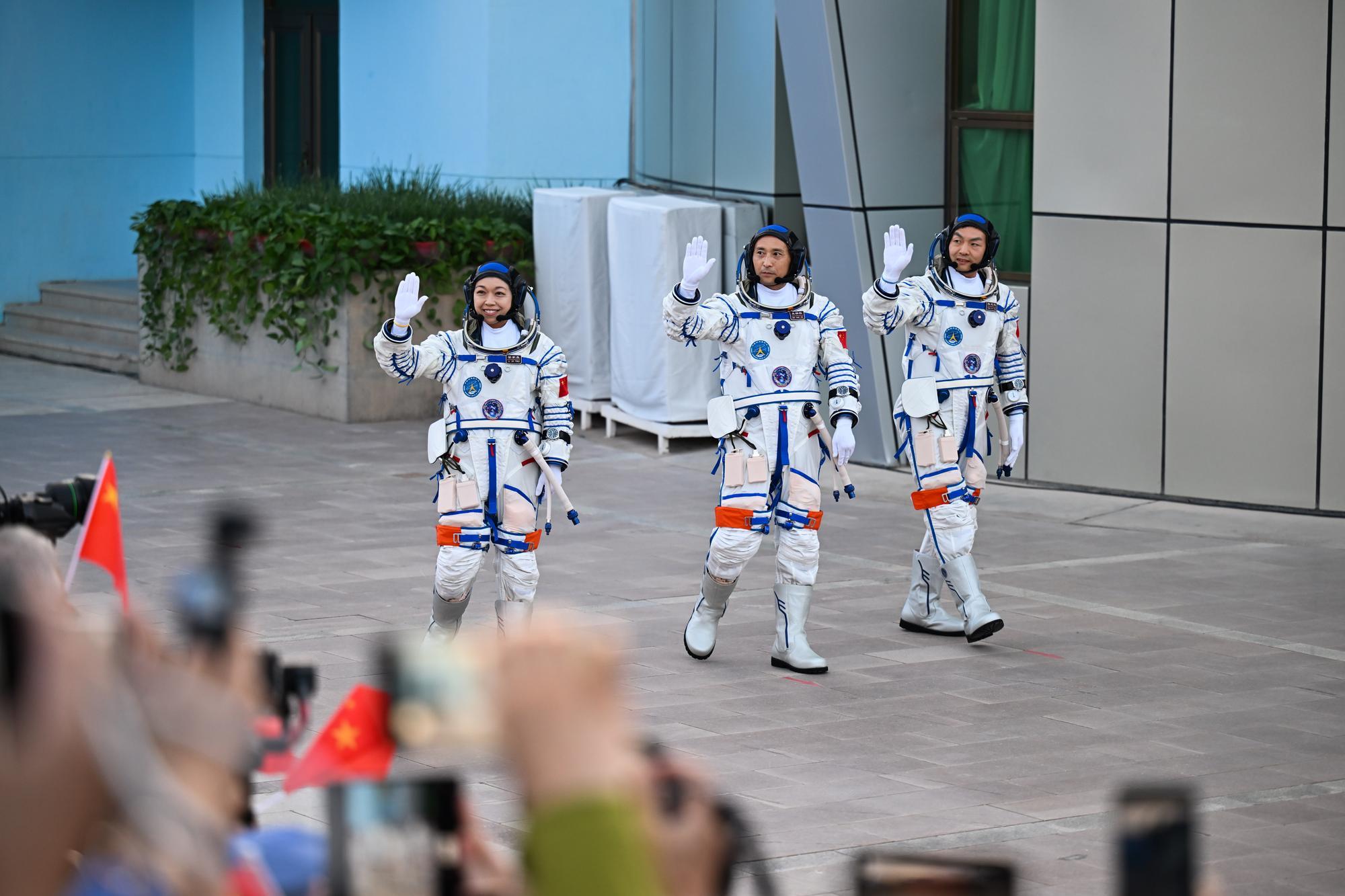 Shenzhou-23 Görevine Veda Töreni Düzenlendi
