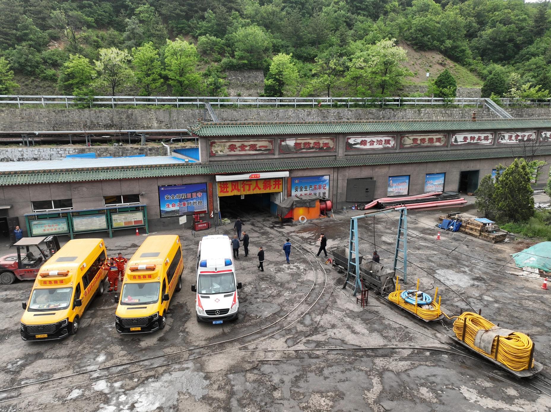 Shanxi'de kömür ocağında gaz patlaması sonrası tedavi süreci