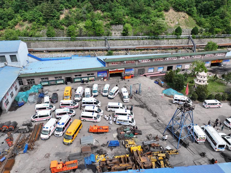 Shanxi'deki kömür madeninde gaz patlaması sonrası çalışmalar sürüyor