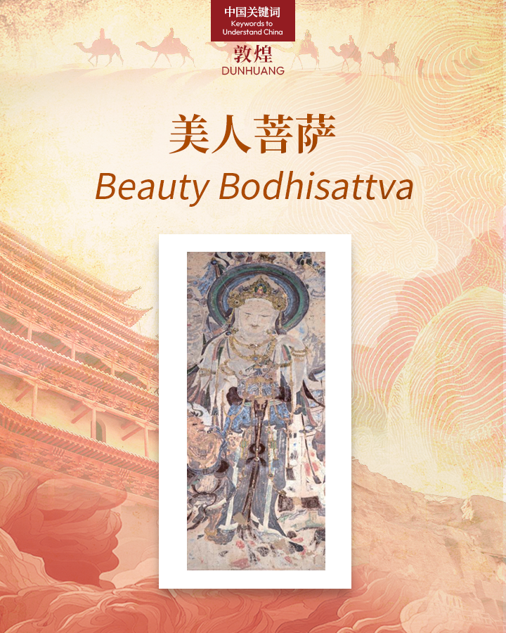 Mogao Mağarası 57, Güzellik Bodhisattvası ile Tanınıyor