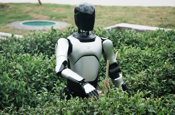 Hangzhou'daki Robot, Çay Toplama Becerisini Geliştiriyor