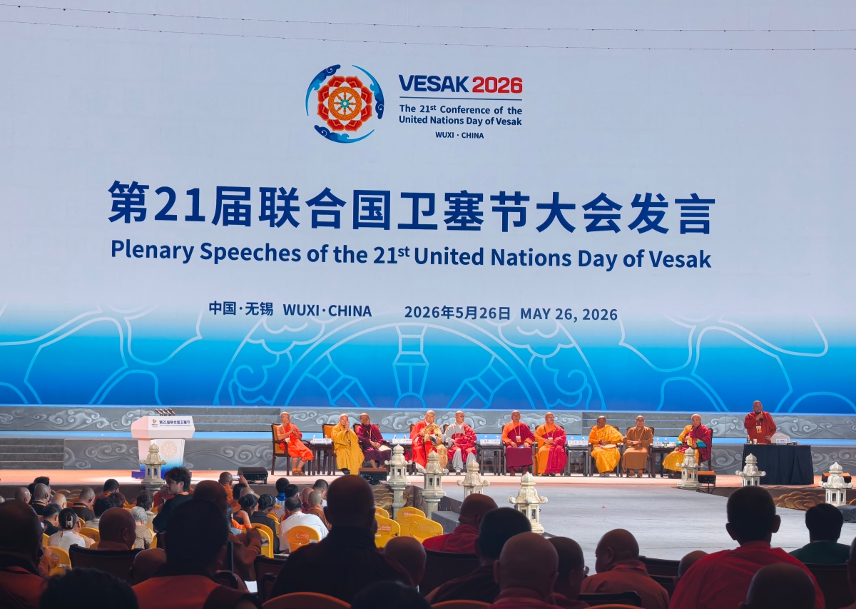 Dünya Budistleri, Vesak Günü'nde Bir Araya Geldi