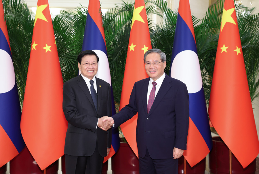 Çin ve Laos'tan güçlü işbirliği adımları