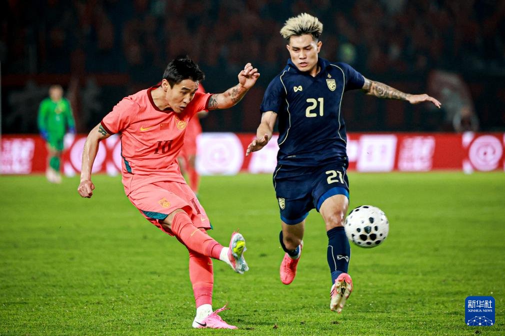 Çin Futbol Takımı, Tayland ile Beraberlik Elde Etti