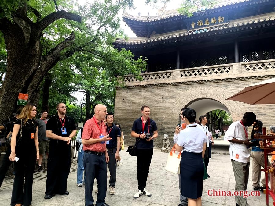 Orchid Awards misafirleri Shaanxi'de tarih keşfetti