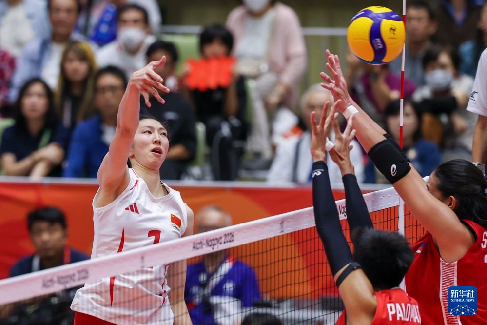 Çin Kadın Voleybol Takımı Asya Oyunları'na Galibiyetle Başladı