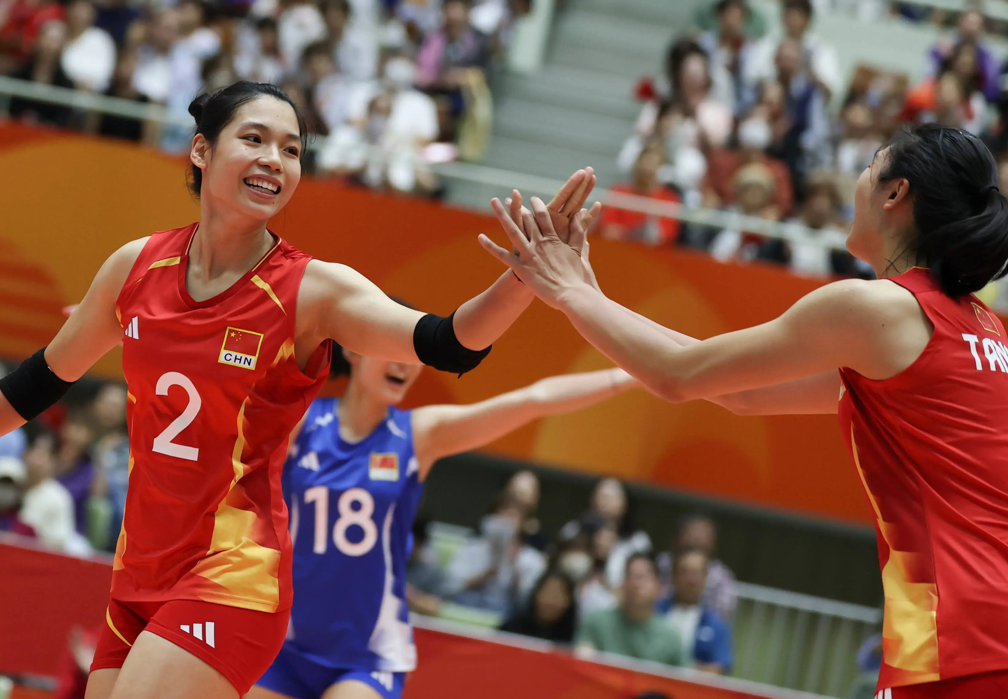 Çin Kadın Voleybol Takımı, Kazakistan'ı Mağlup Etti