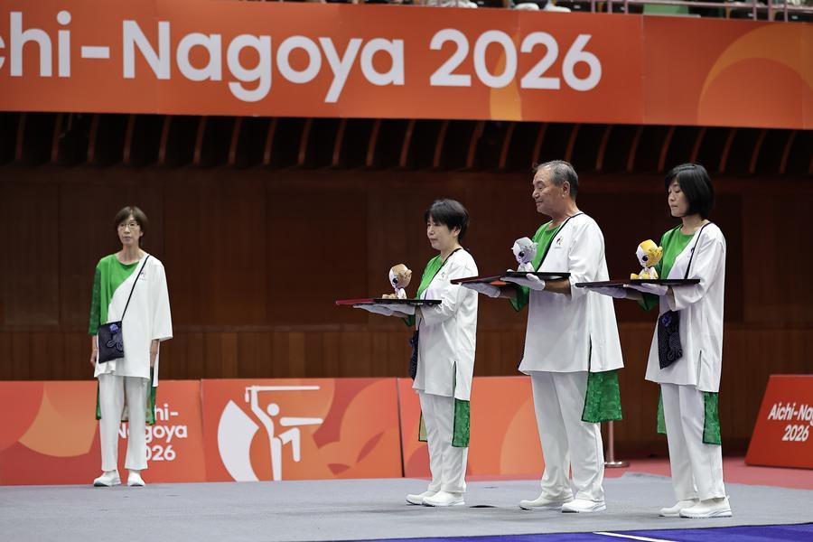 Asya Oyunları'nda genç sporcular ve gönüllüler